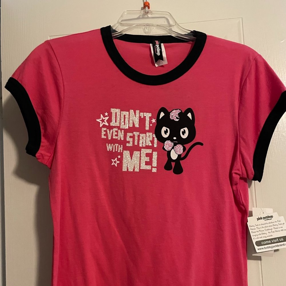 Pink Petshop Cat Attitude Pink XL